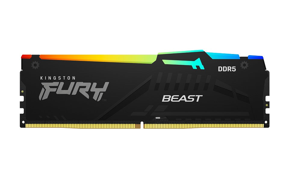 KINGSTON Memory KF560C36BBEAK2-16 FURY Beast RGB DDR5 |  6000MT/s |  16GB Kit of 2