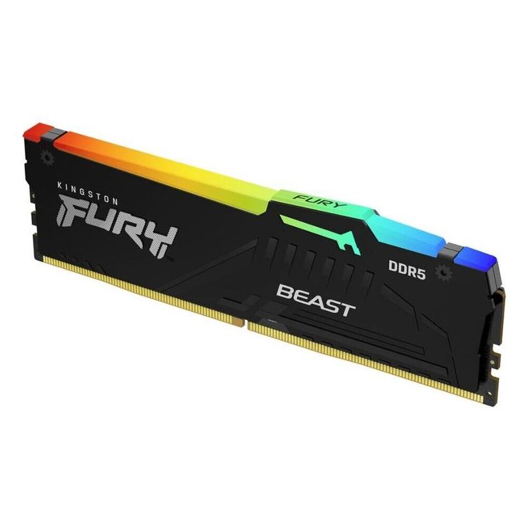 KINGSTON Memory KF564C32BBEA-16 FURY BEAST RGB DDR5 |  6400MT/s |  16GB