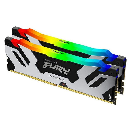 KINGSTON Memory KF564C32RSAK2-32 FURY RENEGADE RGB DDR5, 6400MT/s, 32GB KIT
