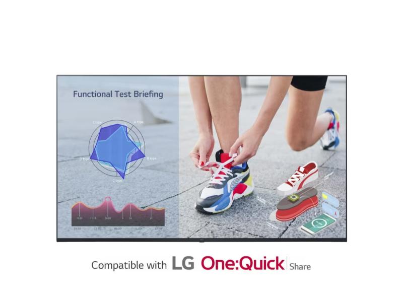 LG Οθόνη webOS UHD Signage 55'':55UL3J-M