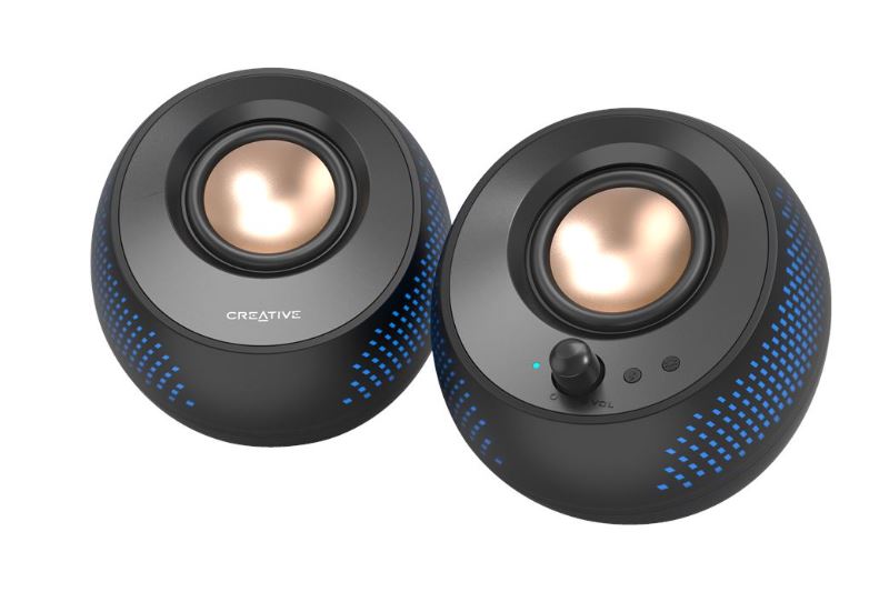 CREATIVE Speaker Wired 2.0 Pebble X Black