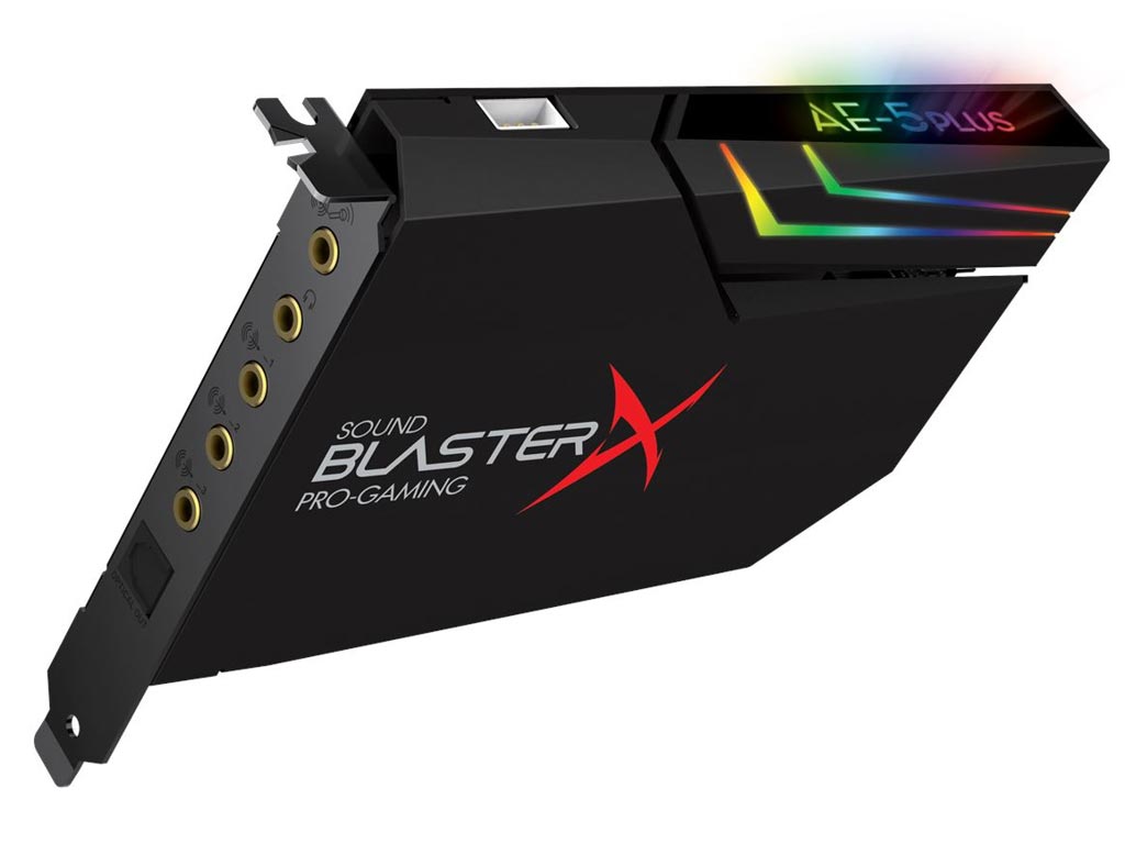 CREATIVE Κάρτα Ήχου Sound Blaster X AE-5 Plus Black