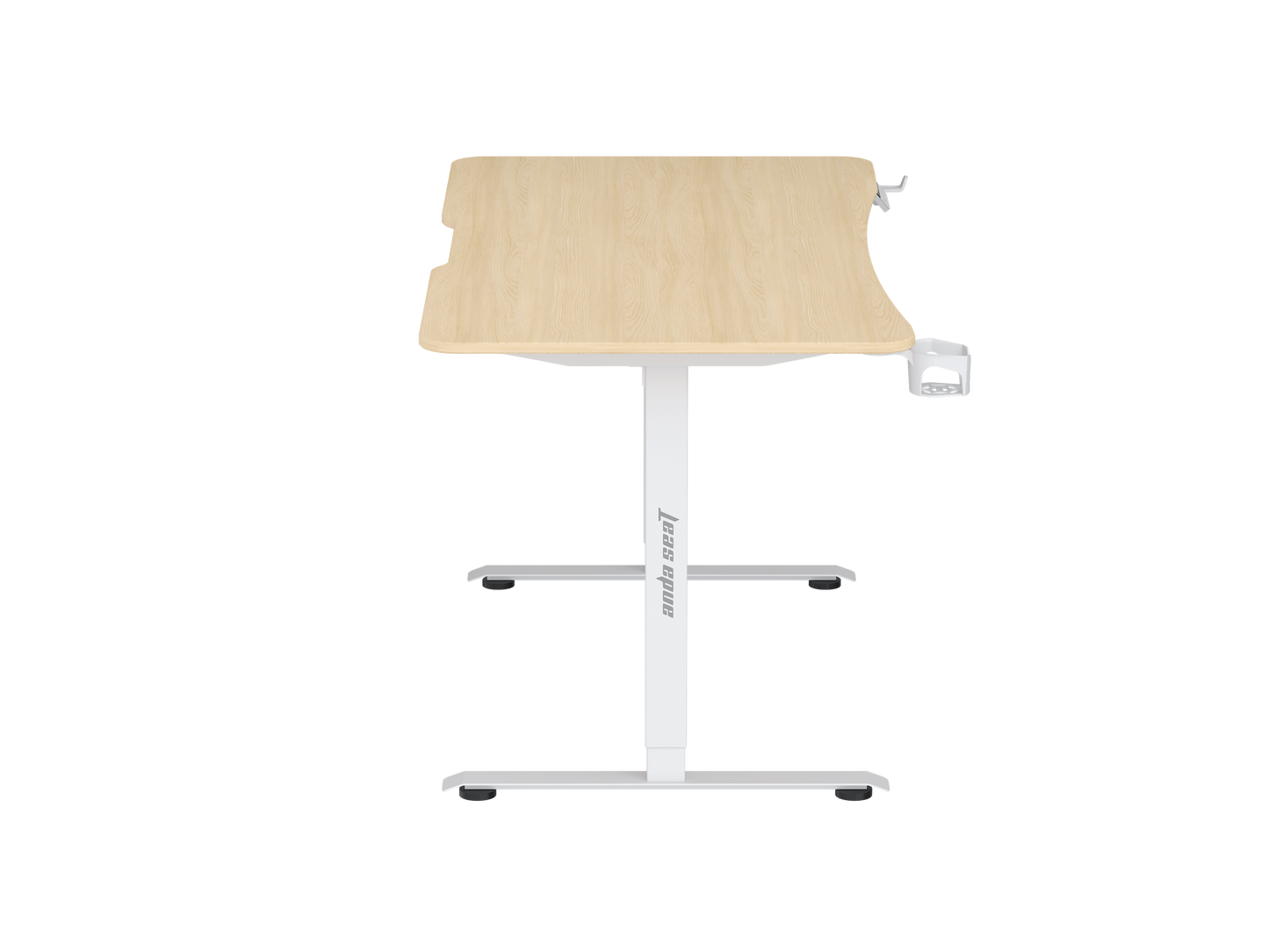 ANDA SEAT DESK XTREME-E 1.4m WOOD / WHITE LEG