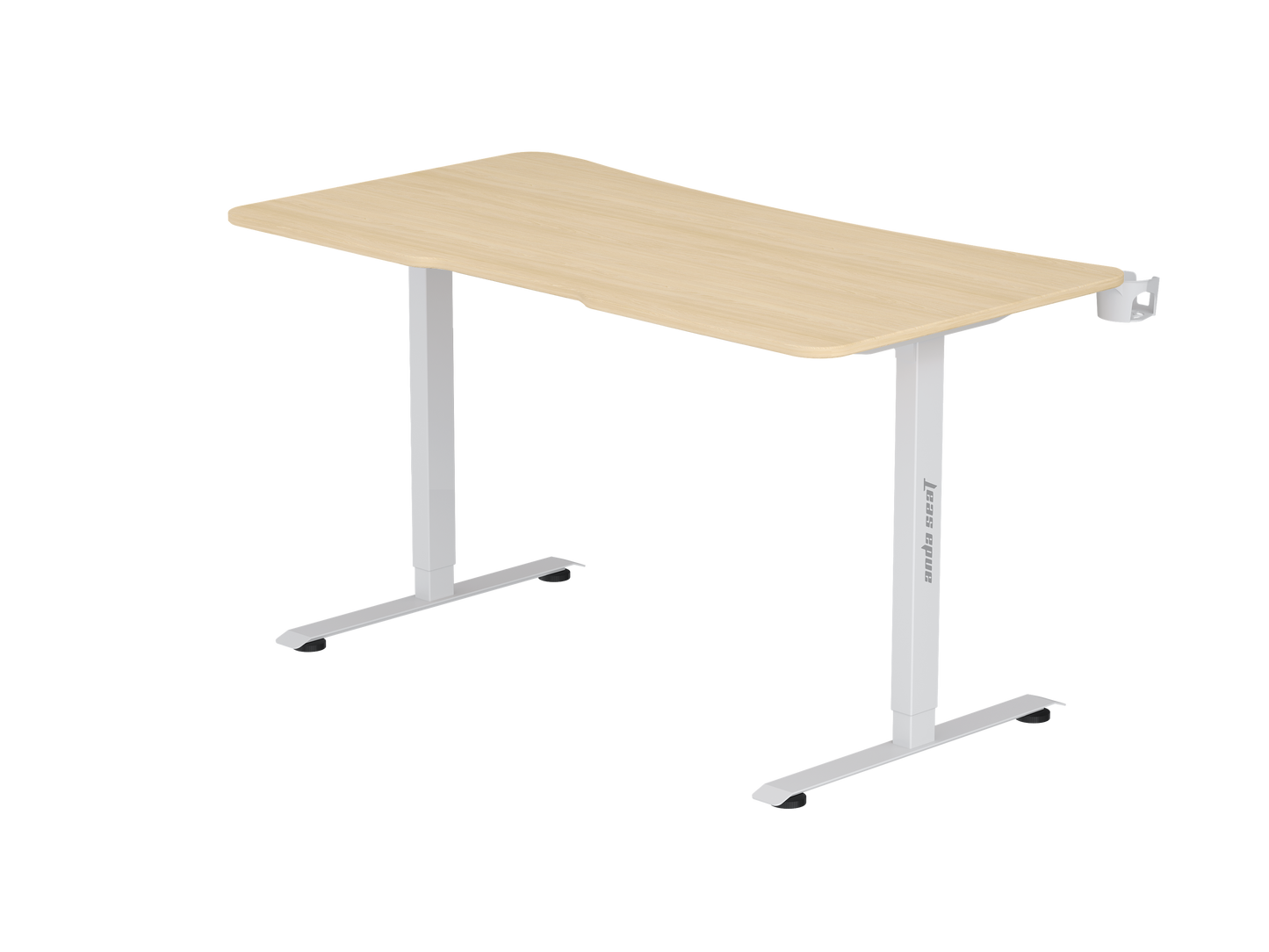 ANDA SEAT DESK XTREME-E 1.4m WOOD / WHITE LEG