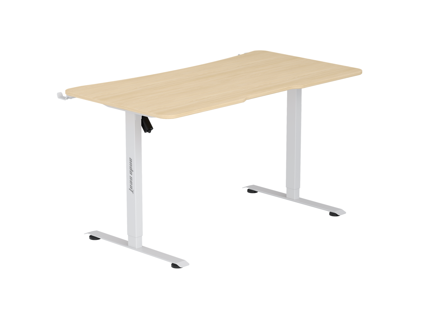 ANDA SEAT DESK XTREME-E 1.4m WOOD / WHITE LEG
