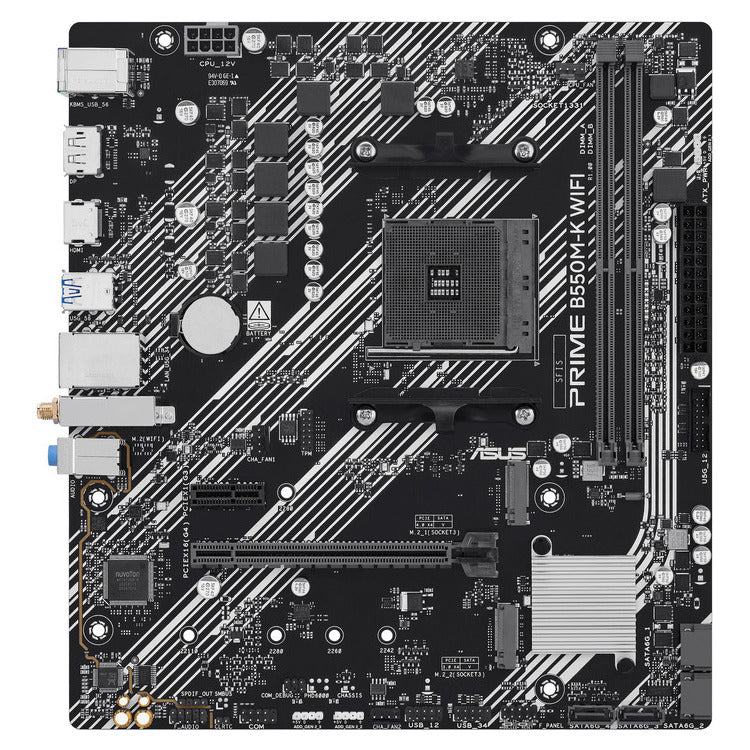 ASUS MOTHERBOARD PRIME B550M-K WIFI, AM4 , MATX