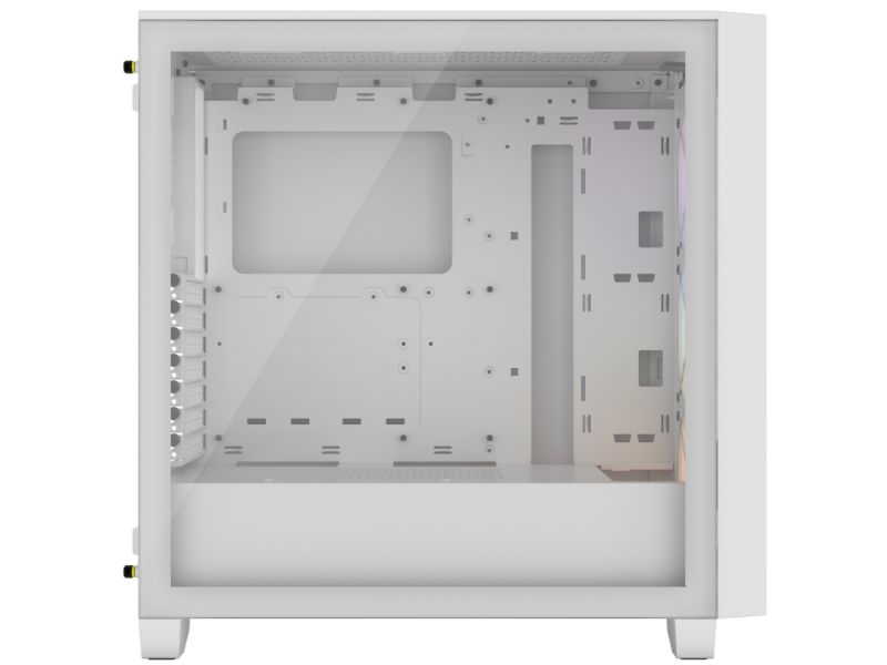 Corsair Mid Tower ATX Case 3000D RGB Airflow Windowed Tempered Glass — White — CC-9011256-WW