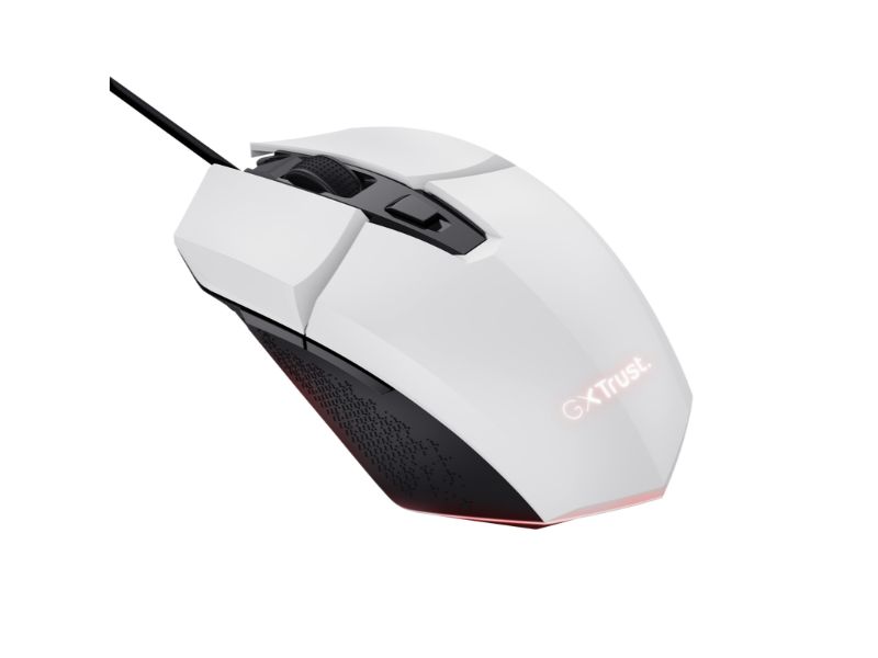 Trust felox gaming mouse white GXT109W 25066