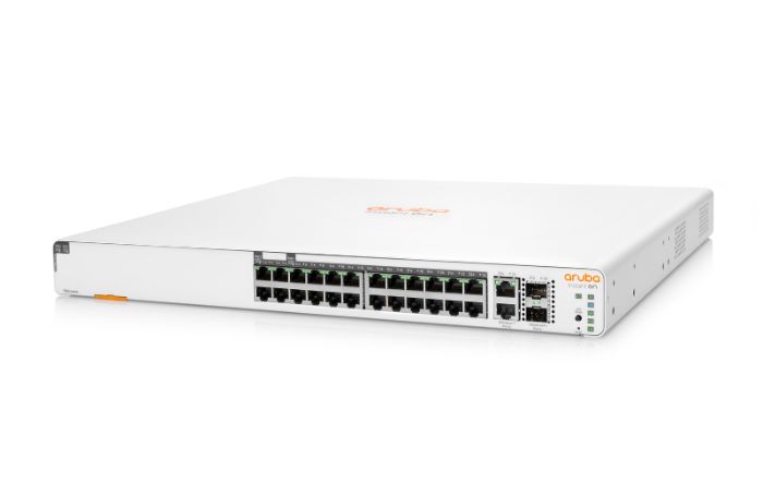 HPE Aruba Instant On 1960 24G 20p Class4 4p Class6 PoE 2XGT 2SFP+ 370W Switch (JL807A)