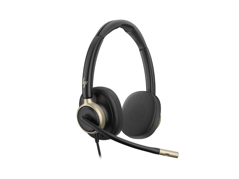 HP Poly Mission 820 Stereo USB Wired Headset — D16LSAA