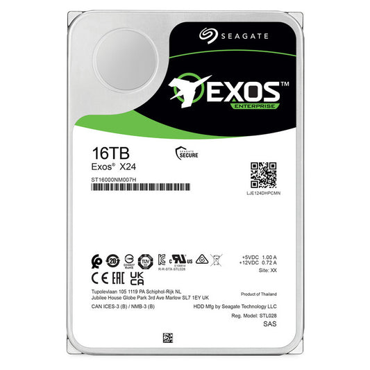 SEAGATE Exos X16 16TB ST16000NM002H |  SATA III |  3.5''