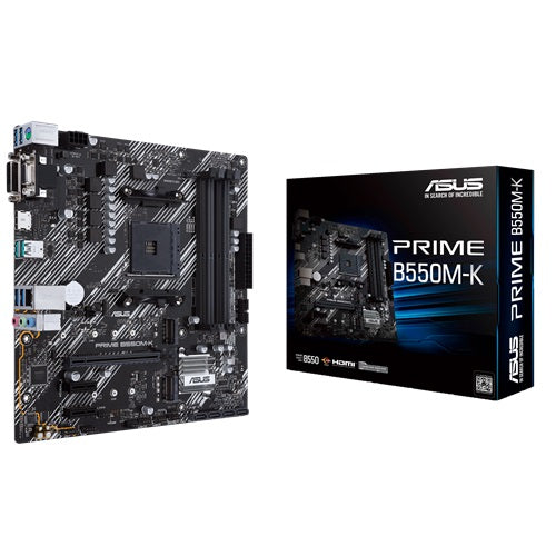 ASUS MOTHERBOARD PRIME B550M-K  | AM4  | MATX