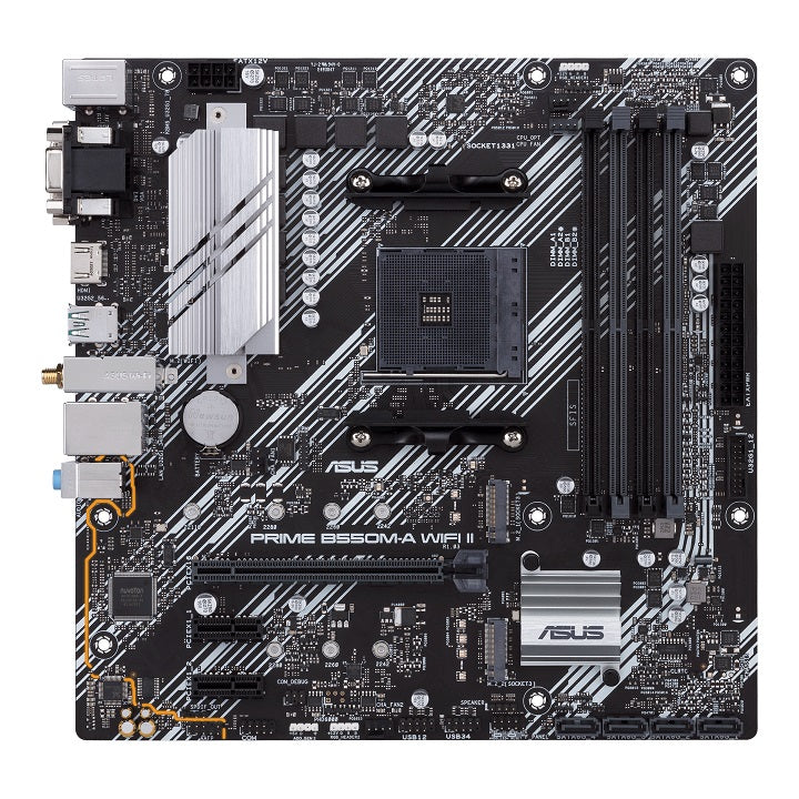 ASUS MOTHERBOARD PRIME B550M-A WIFI II ,AM4 ,MATX