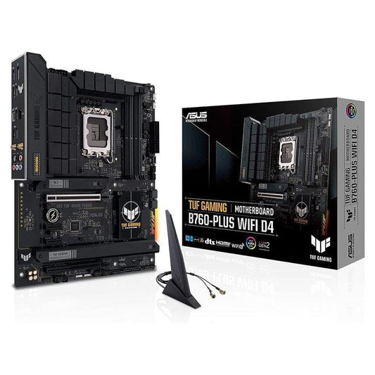 ASUS MOTHERBOARD TUF GAMING B760-PLUS WIFI D4 |  1700 |  DDR4 |  ATX
