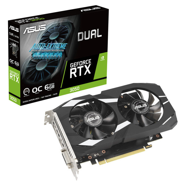 ASUS VGA DUAL-RTX3050-O6G |  6GB |  GDDR6