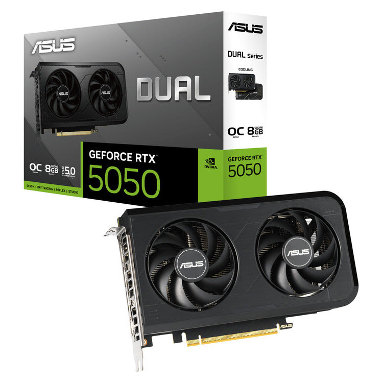 ASUS VGA DUAL-RTX5050-O8G |  8GB GDDR6