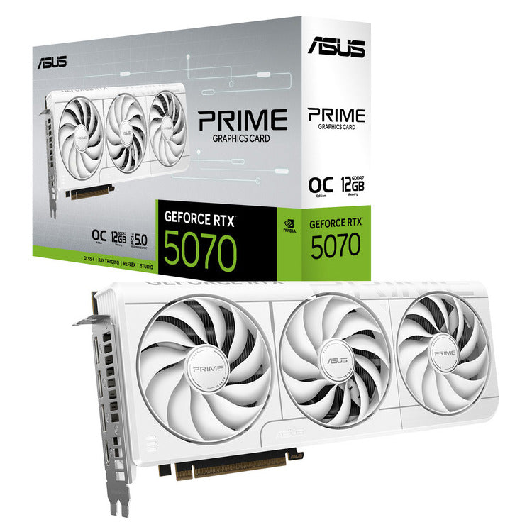 ASUS VGA PRIME-RTX5070-O12G-WHITE |  12GB |  GDDR7