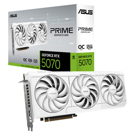ASUS VGA PRIME-RTX5070-O12G-WHITE |  12GB |  GDDR7
