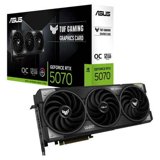 ASUS VGA TUF-RTX5070-O12G-GAMING |  12GB |  GDDR7
