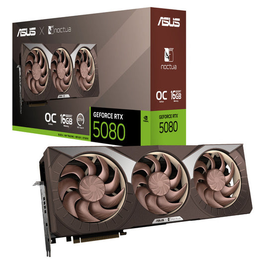 ASUS VGA RTX5080-O16G-NOCTUA  |  16GB  |  GDDR7