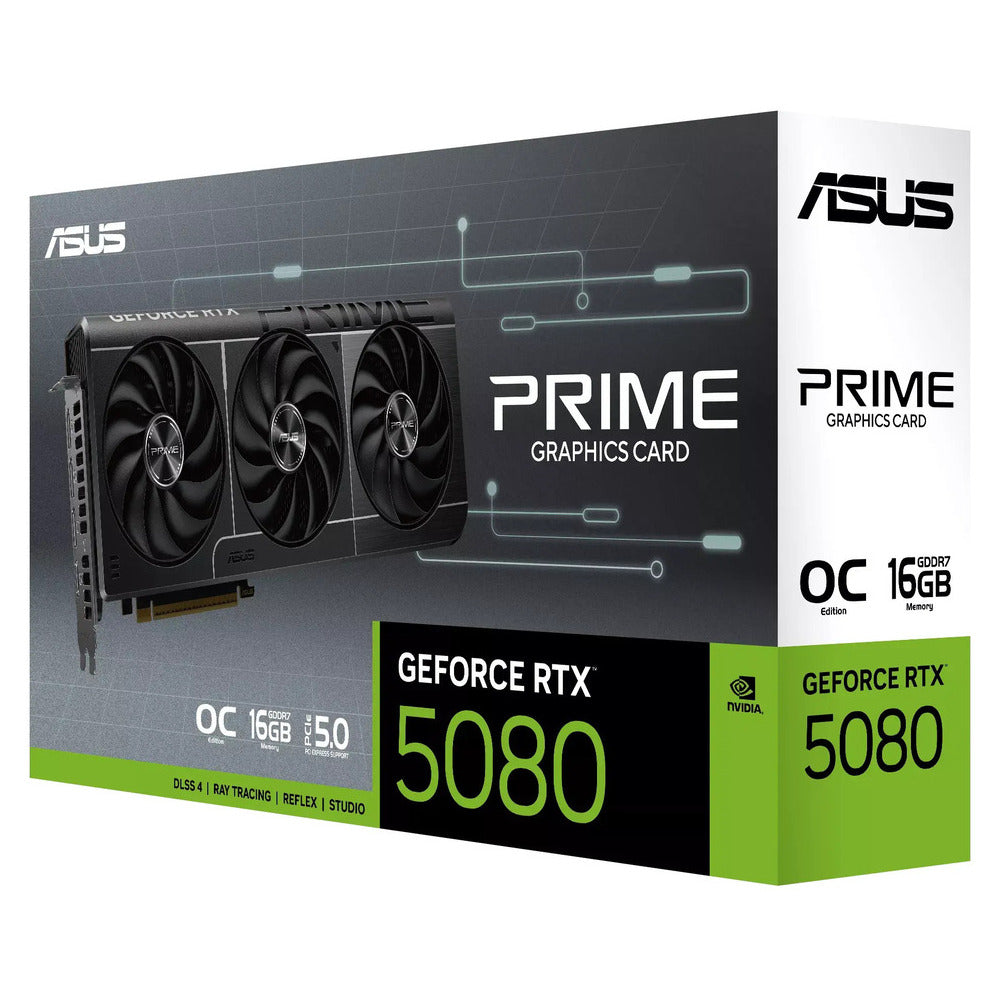 ASUS VGA PRIME-RTX5080-O16G |  16GB  |  GDDR7