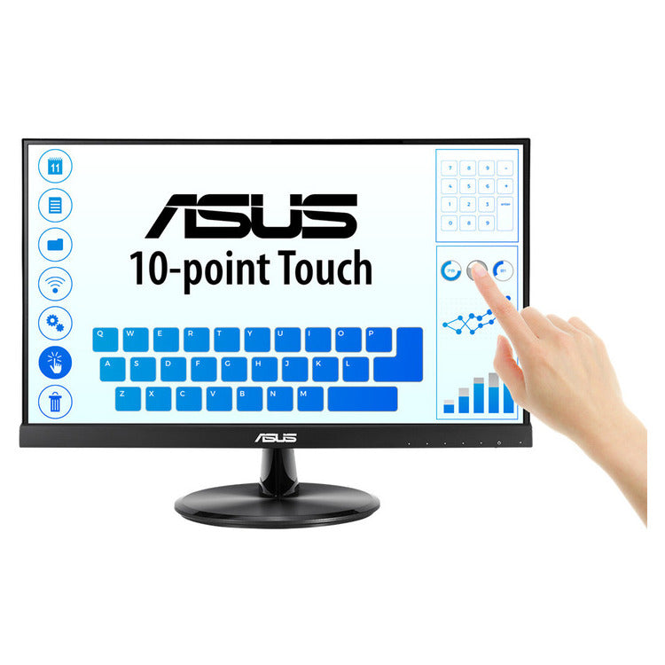 ASUS Monitor ASUS VT229H, 21.5'' Touch 10-point, FHD, 5ms, 60Hz IPS, HDMI, D-SUB, Eye Care, 3YearsW
