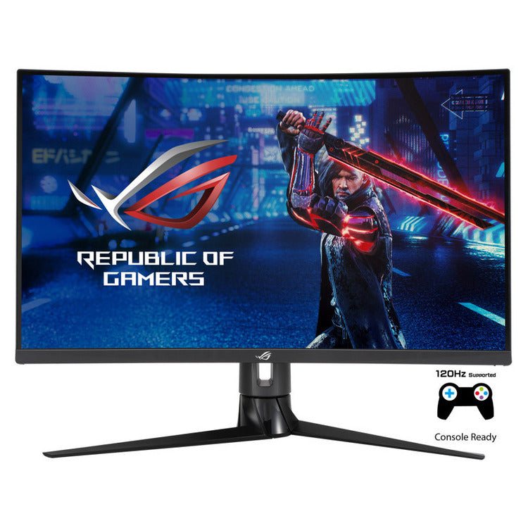 ASUS Monitor ROG Strix  XG32VC 32'' 2560 x 1440 1ms MPRT |  DisplayPort 1.2 |  HDMI |  Height Adjustable |  3YearsW