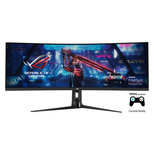 ASUS Monitor ROG STRIX XG49VQ 49'' 3840x1080 144Hz |  HDMI |  DisplayPort |  FreeSync 2 HDR |  Height Adjustable |  3YearsW