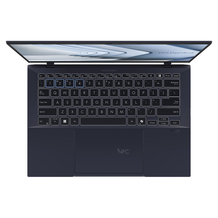ASUS Laptop ExpertBook B9 OLED B9403CVAR-OLED-GR75D2X 14'' 2880 x 1800 OLED Core 7-150U/32GB/1TB SSD NVMe PCIe 4.0/Win 11 Pro/3Y NBD/Star Black