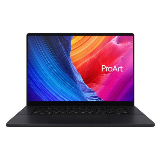 ASUS Laptop ProArt P16 OLED H7606WX-OLED-SE002X 16'' 4K (3840 x 2400) Touch Ryzen AI 9 HX 370/64GB/2*2TB SSD NVMe PCIe 4.0/NVidia GeForce RTX 5090 24GB/Win 11 Pro/2Y/Nano Black