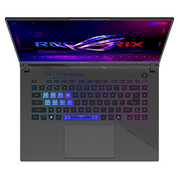 ASUS Laptop ROG Strix G16 G614PM-RV015W 16'' 1920x1200 IPS 165Hz Ryzen 9 8940HX/32GB/1TB SSD NVMe PCIe 4.0/NVidia GeForce RTX 5060 8GB/Win 11 Home/2Y/Eclipse Gray
