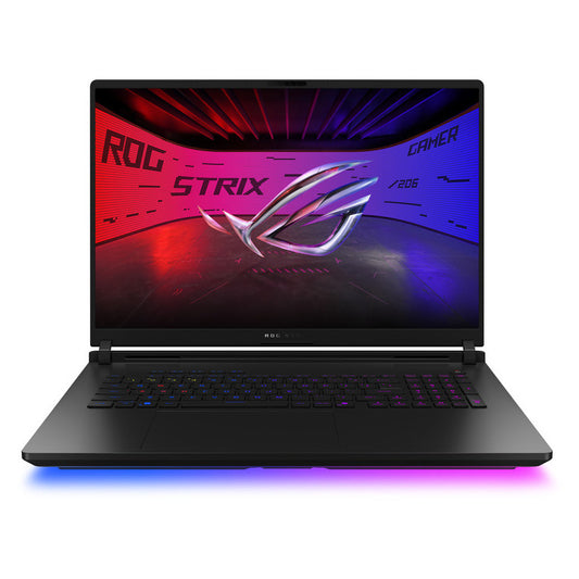 ASUS Laptop ROG Strix SCAR 18 G835LXG-TQ525X 18'' 3840 x 2400 Mini Led 240Hz U9-290HX/64GB/2x 2TB SSD NVMe PCIe 4.0/NVidia GeForce RTX 5090 24GB/Win 11 Pro/2Y/Off Black/With ROG backpack and Gaming Mouse