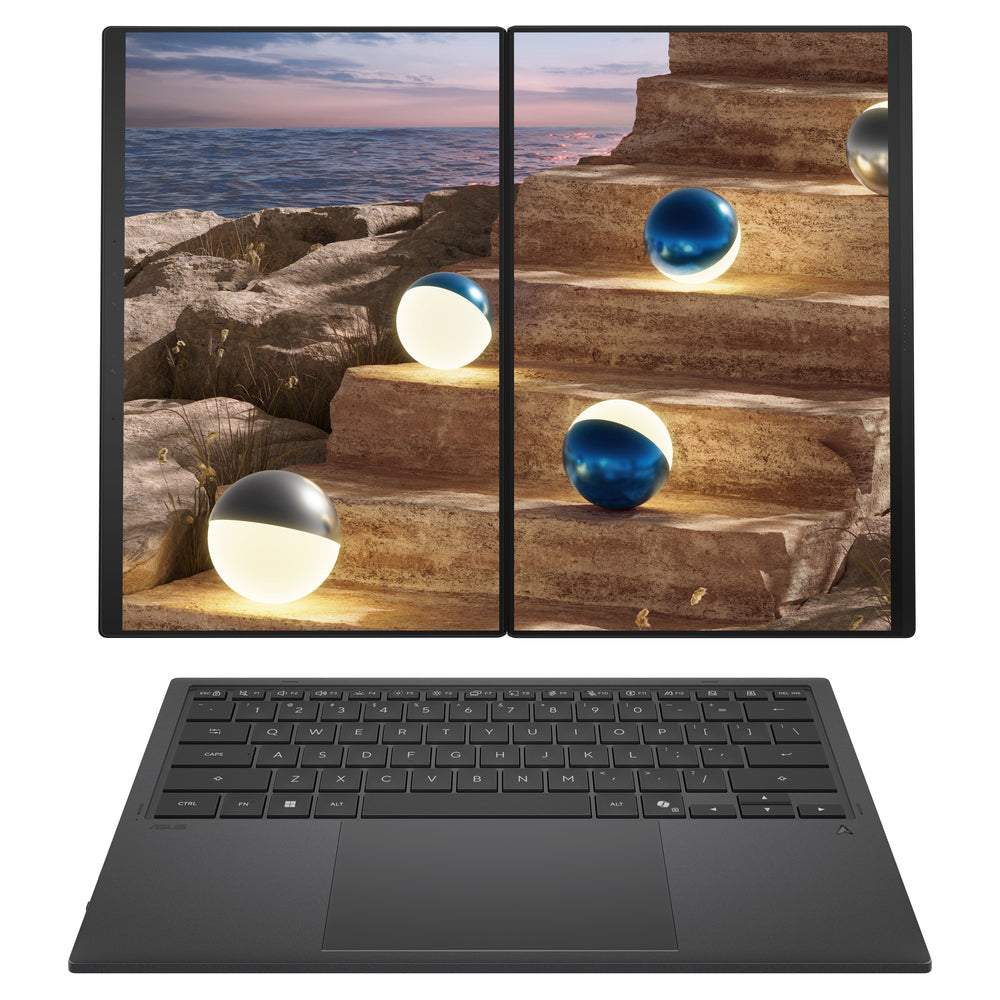 Laptop ASUS Zenbook Duo / 14'' OLED/ INTEL PTL H12Xe X9/ 32GB/ 2TB SSD/ Intel Arc Graphics/ Windows 11 Pro/ Touch / 2Y 90NB16V1-M00BA0