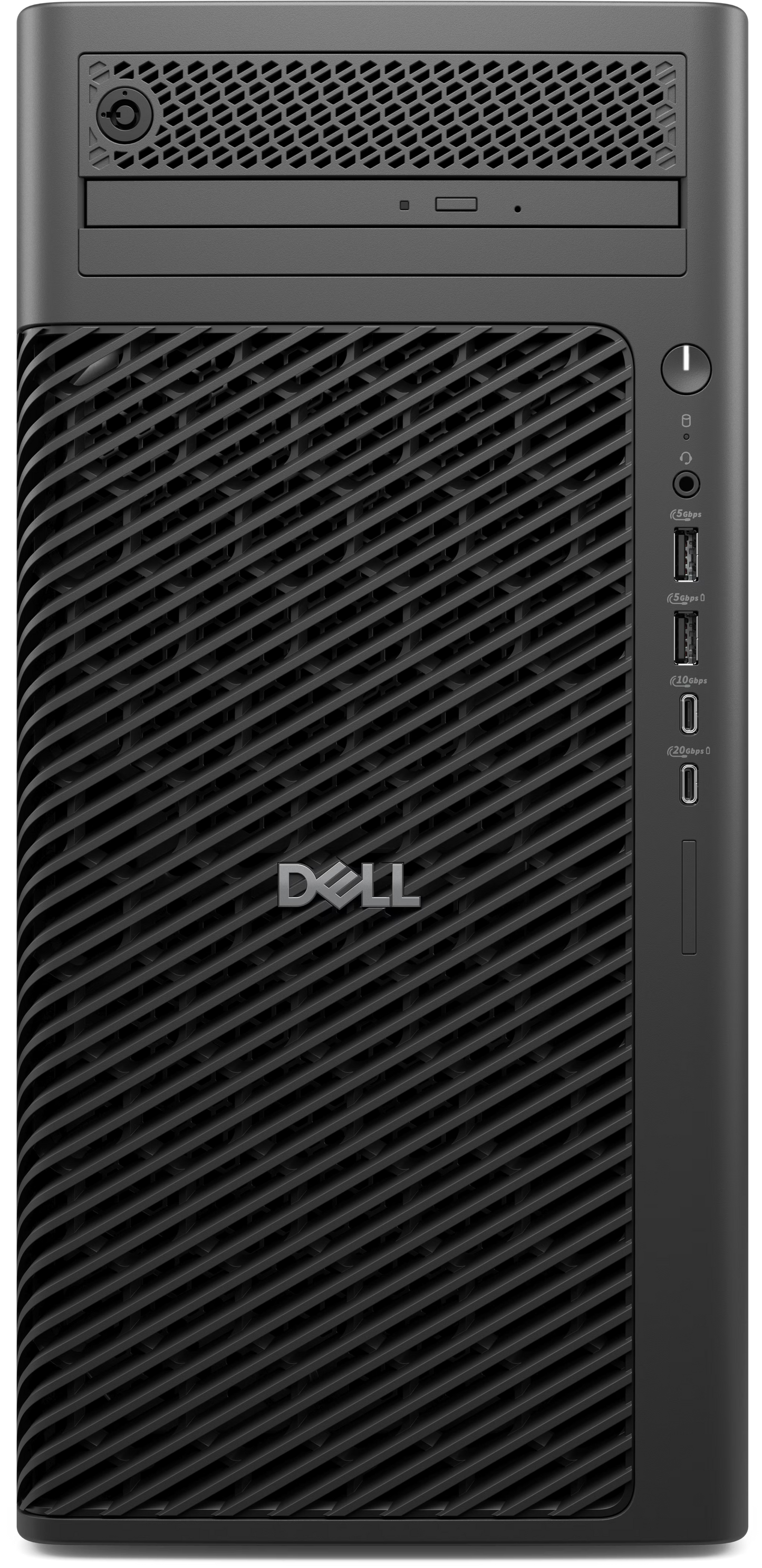DELL Pro Max Tower T2 FCT2250/U7 265/32GB/512GB SSD + 2TB HDD/RTX A1000/DVD-RW/Win 11 Pro/5Y Prosupport NBD