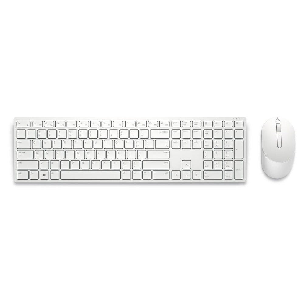 DELL Pro Keyboard and Mouse KM5221W Greek Wireless WHITE
