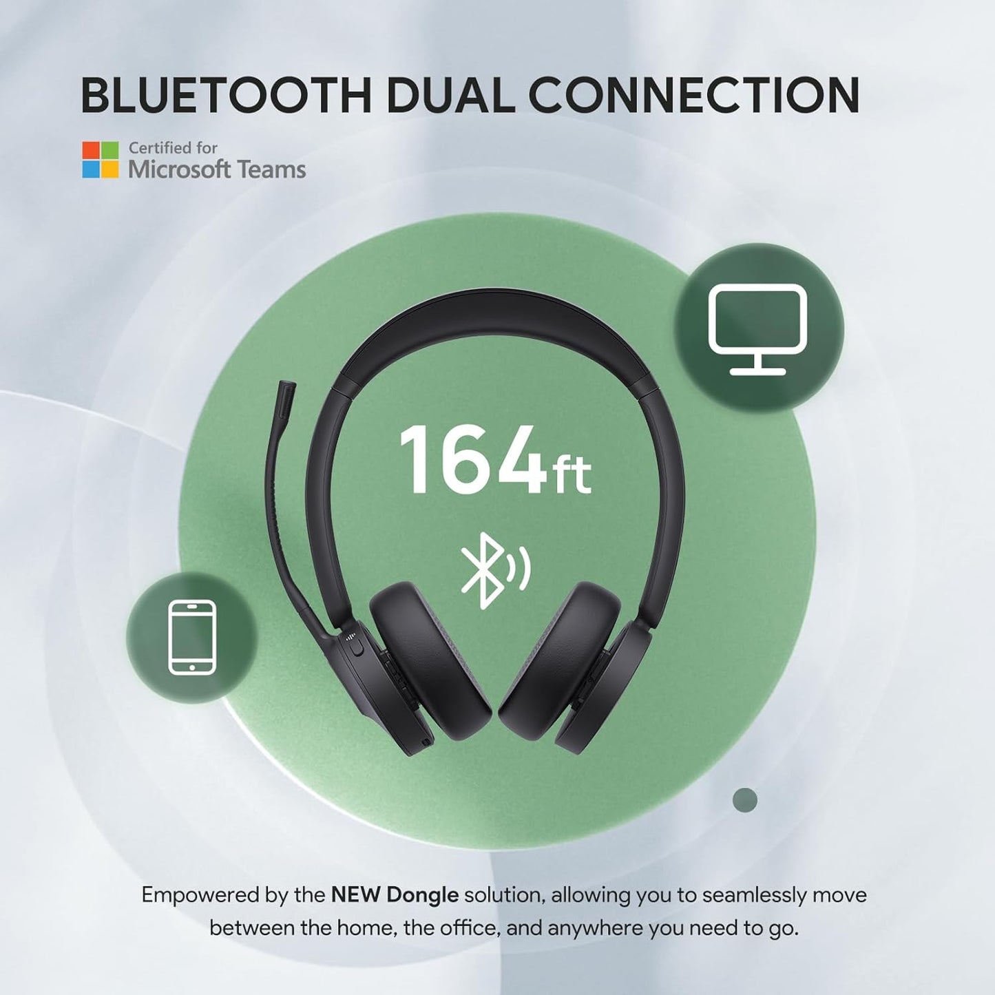YEALINK Bluetooth Headset BH70 Dual Stereo