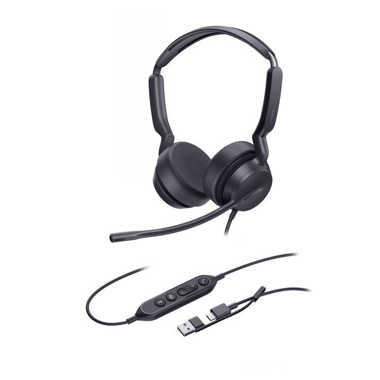 YEALINK HEADSET UH42 DUAL TEAMS USB-C/A WIRED