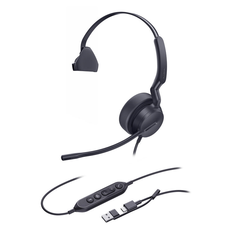 YEALINK HEADSET UH42 MONO USB-C/A WIRED