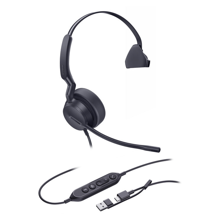 YEALINK HEADSET UH42 MONO USB-C/A WIRED