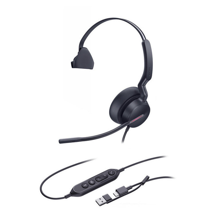 YEALINK HEADSET UH46 MONO USB-C/A WIRED