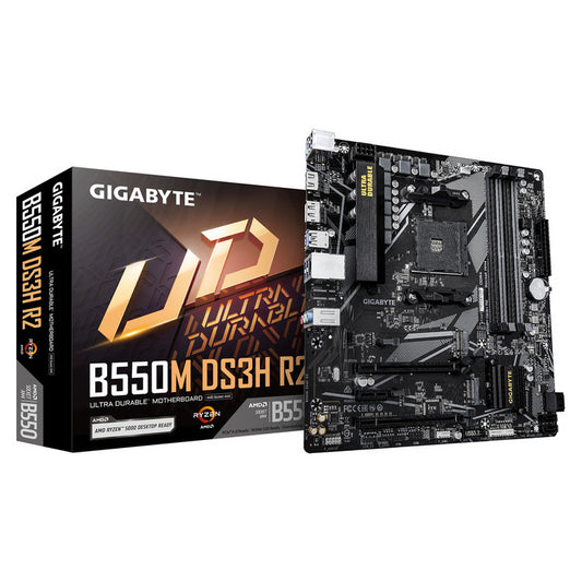 GIGABYTE MOTHERBOARD B550M DS3H R2 |  AM4 |  MATX