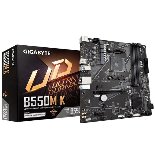 GIGABYTE MOTHERBOARD B550M K |  AM4  | MATX