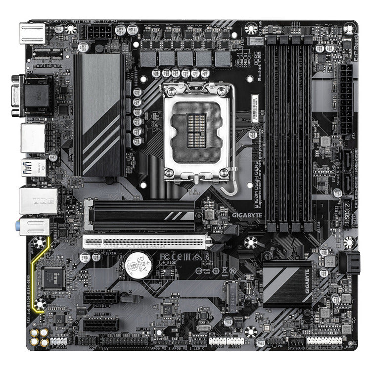 GIGABYTE MOTHERBOARD B760M DS3H GEN5,DDR5,1700, MATX