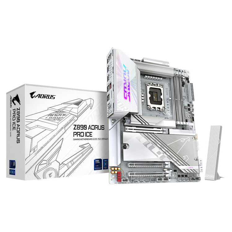 GIGABYTE MOTHERBOARD Z890 AORUS PRO ICE  |  1851 |  DDR5 |  ATX