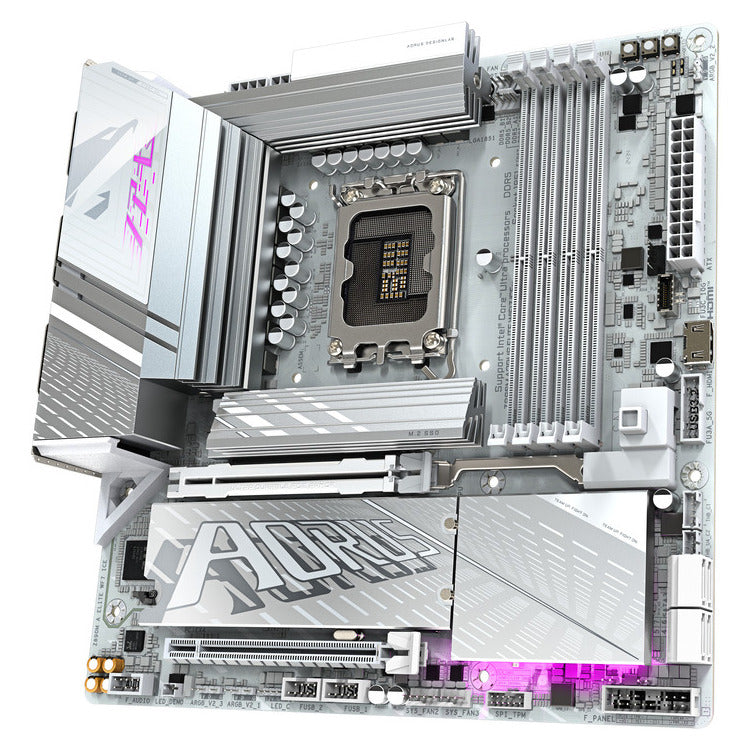 GIGABYTE MOTHERBOARD Z890M A ELITE WF7 ICE ,1851, DDR5, MATX
