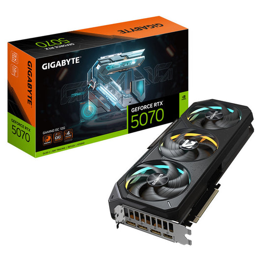 GIGABYTE VGA GV-N5070GAMING OC-12GD  |  12GB  |  GDDR7