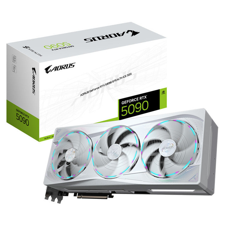 GIGABYTE VGA GV-N5090AORUSST ICE-32GD, 32GB, GDDR7