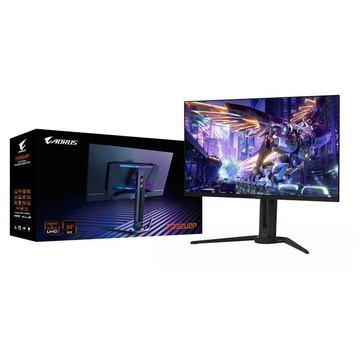 GIGABYTE Monitor AORUS FO32U2P  32''' UHD 0 | 03ms 240Hz OLED |  HDMI |  DP |   3YearsW