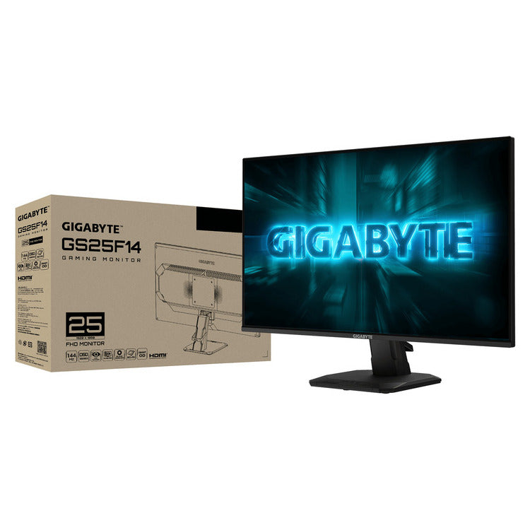 GIGABYTE Gaming Monitor GS25F14 24,5'' IPS 1ms 144Hz FHD, HDMI, DP, 3YearsW