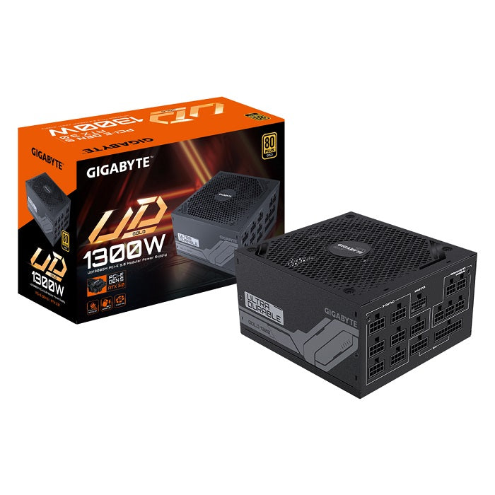 GIGABYTE Power Supply Ultra Durable 1300W Fully Modular  80+Plus Gold |  PCIe Gen 5.0 graphics card support